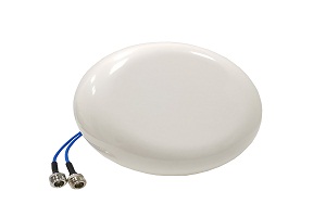 Double output omni-directional antenna suction a top (thin)